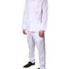 Dolce & Gabbana White Cotton Shirt Pants Pajama Set Sleepwear