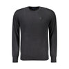 North Sails Black Cotton Men Sweater