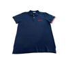 Iceberg Blue Cotton Men Polo Shirt