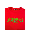 Iceberg Red Cotton Men T-Shirt