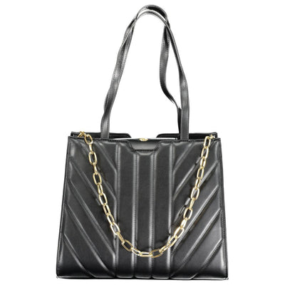 Mario Valentino Nero Polyurethane Women Handbag