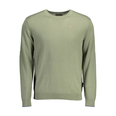 Napapijri Green Wool Sweatshirt