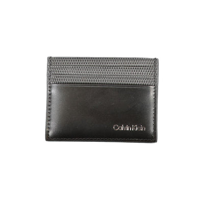 Calvin Klein Black Leather Men Wallet