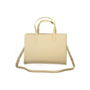 Mario Valentino Beige Polyurethane Women Handbag