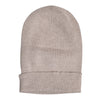 Dolce & Gabbana Beige Cashmere Knitted Winter Beanie Hat