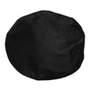 Dolce & Gabbana Black Cotton Newsboy Capello Cabbie Hat