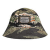 Dolce & Gabbana Multicolor DG Plaque Wide Brim Bucket Hat