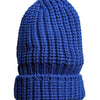 Dolce & Gabbana Blue Wool Knitted Winter Beanie Hat