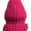 Dolce & Gabbana Pink Solid Wool Knitted Winter Beanie Hat