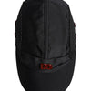 Dolce & Gabbana Black Nylon Logo 6 Panels Baseball Cap