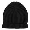 Dolce & Gabbana Black Cashmere Knitted Winter Beanie Hat