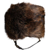 Dolce & Gabbana Brown Fur Women Bucket Hat