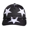 Dolce & Gabbana Black Star Print Polyester Baseball Cap