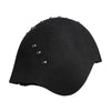 Dolce & Gabbana Black Wool Multicolor Embellished Cloche Hat