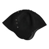 Dolce & Gabbana Black Wool Multicolor Embellished Cloche Hat