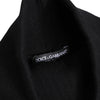Dolce & Gabbana Black Cashmere Knitted Neck Warmer Foulard Scarf