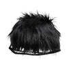 Dolce & Gabbana Black Faux Fur Bucket Hat