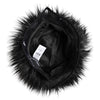 Dolce & Gabbana Black Faux Fur Bucket Hat