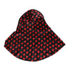 Dolce & Gabbana Black Red Hearts Polyester Hat