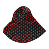 Dolce & Gabbana Black Red Hearts Polyester Hat