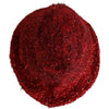 Dolce & Gabbana Red Viscose Tinsel Wide Brim Bucket Hat