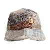 Dolce & Gabbana Multicolor Patchwork Embellished Bucket Hat