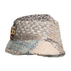Dolce & Gabbana Multicolor Patchwork Embellished Bucket Hat