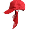 Dolce & Gabbana Red Cotton 6 Panels Women Baseball Cap