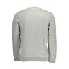 Napapijri Grigio Cotton Men Sweatshirt