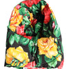 Dolce & Gabbana Multicolor Floral Print Whole Head Wrap Hat