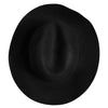 Dolce & Gabbana Black Wide Brim Trilby Fedora Hat