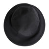 Dolce & Gabbana Black Cotton Wide Brim Bucket Hat