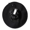 Dolce & Gabbana Black Cotton Wide Brim Bucket Hat