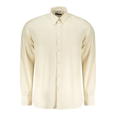 North Sails Beige Cotton Men Shirt