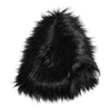 Dolce & Gabbana Black Acrylic Fur Womens Bucket Hat