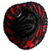 Dolce & Gabbana Black Red Stripe Polyester Wide Brim Bucket Hat