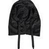 Dolce & Gabbana Black Polyester Whole Head Wrap Hat
