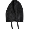 Dolce & Gabbana Black Polyester Whole Head Wrap Hat