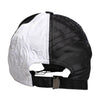 Dolce & Gabbana White Black Polka Dot Feathers Baseball Cap