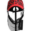 Dolce & Gabbana Red Cotton 6 Panels Women Baseball Cap