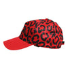 Dolce & Gabbana Red Cotton 6 Panels Women Baseball Cap