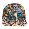 Dolce & Gabbana Brown Leopard Sequin Sicily Baseball Cap