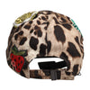 Dolce & Gabbana Brown Leopard Sequin Sicily Baseball Cap