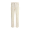 Brunello Cucinelli White Cotton Casual Pants