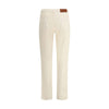 Brunello Cucinelli White Cotton Casual Pants