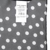 Dolce & Gabbana Black Polka Dots Polyester Wrap Shawl Scarf