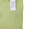 Dolce & Gabbana Green Silk Rectangle Wrap Shawl Neck Warmer Scarf