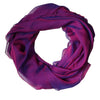Dolce & Gabbana Purple Silk Rectangle Wrap Shawl Scarf