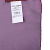 Dolce & Gabbana Purple Silk Rectangle Wrap Shawl Scarf