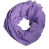 Dolce & Gabbana Purple Silk Rectangle Wrap Shawl Scarf